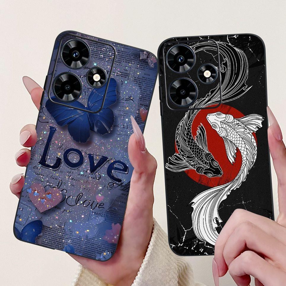 Ốp Điện Thoại Họa Tiết Rồng Sư Tử Cho infinix Hot 30 30i 30 Chơi NFC Ốp Lưng Hoạt Hình Mềm Mờ Silicon Shlle Hot30 30Play