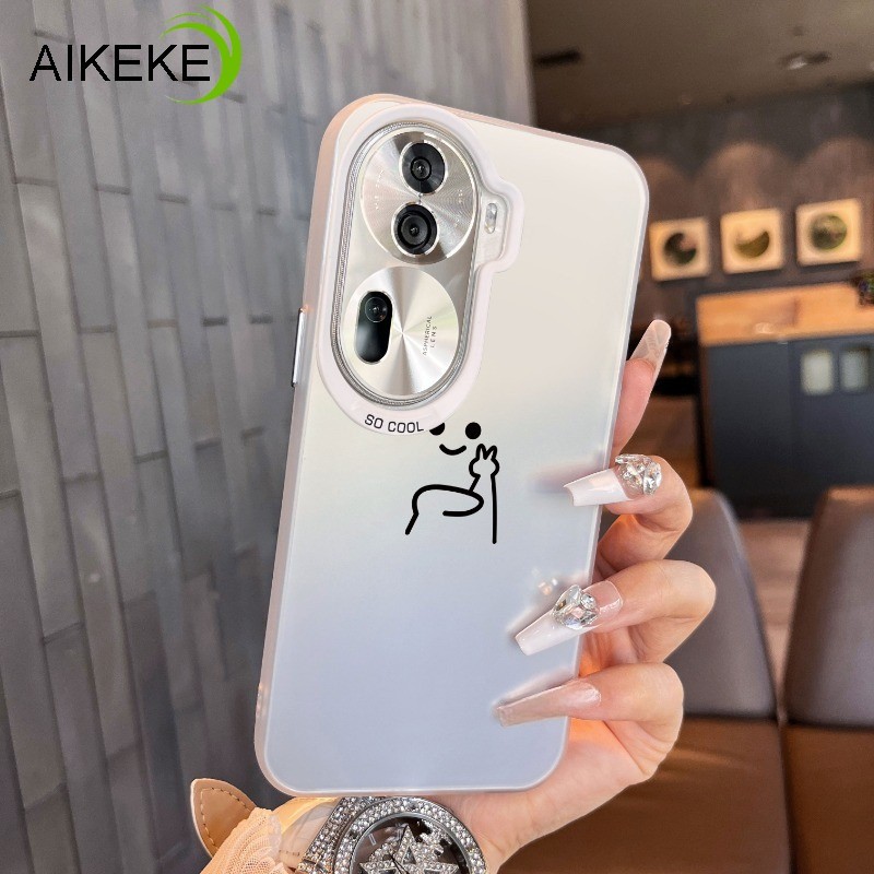 Ốp Điện Thoại Mờ Đơn Giản Cho Vivo V50 Lite V40 V40E V30 V30E V29 Lite V29E Ấn Độ V27 V27E V25 V25E V23 V23E V21s V21E V17 Nga Coquette ốp Chống Sốc Cứng Bé Trai Cô Gái Cover