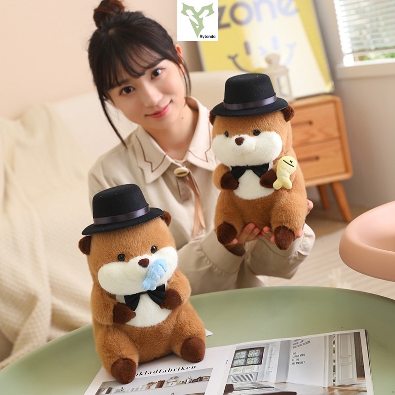 Kawaii Capybara Đồ Chơi Sang Trọng Sáng Tạo Búp Bê Otter Dễ Thương Lấp Đầy Mềm Đồ Chơi Gối Phòng Ngủ Búp Bê Dễ Thương Tặng Bạn Gái Bé Trai Và Bé Gái Trẻ Em Búp Bê Làm Dịu Quà Tặng Sinh Nhật Quà Tặng Giáng Sinh