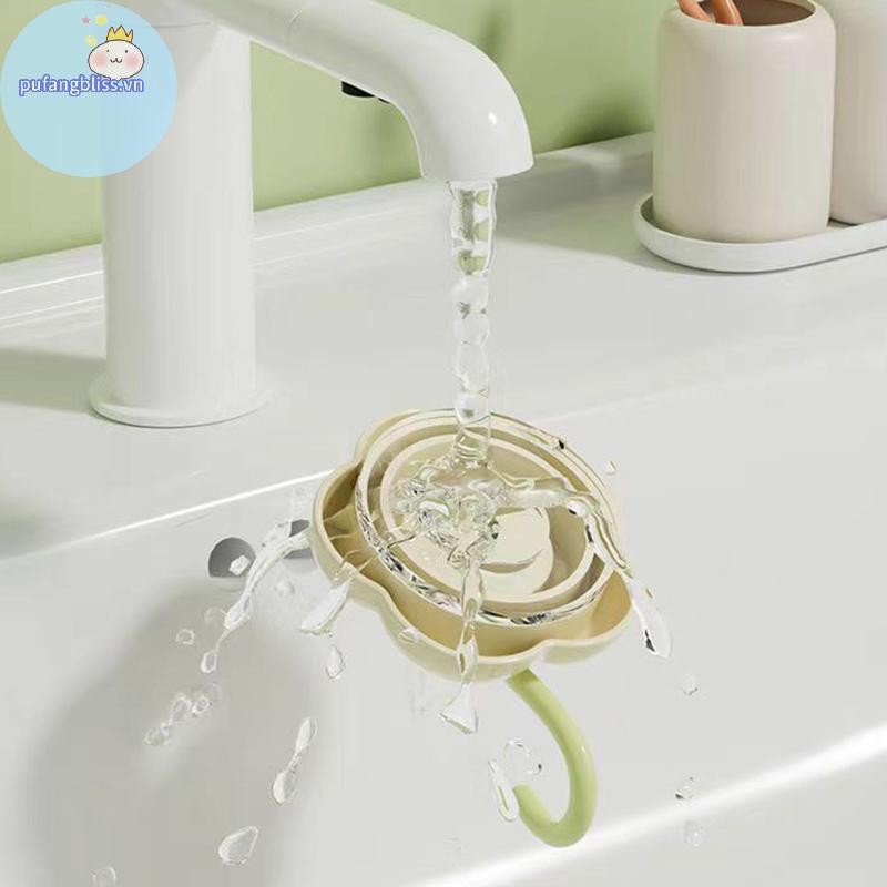Pufangbliss Sáng Tạo Đấm Hoa Hút Móc Đa Năng Phòng Tắm Nhà Bếp Có Thể Tái Sử Dụng Traceless Móc Giá Để Đồ Mạnh Mẽ VN