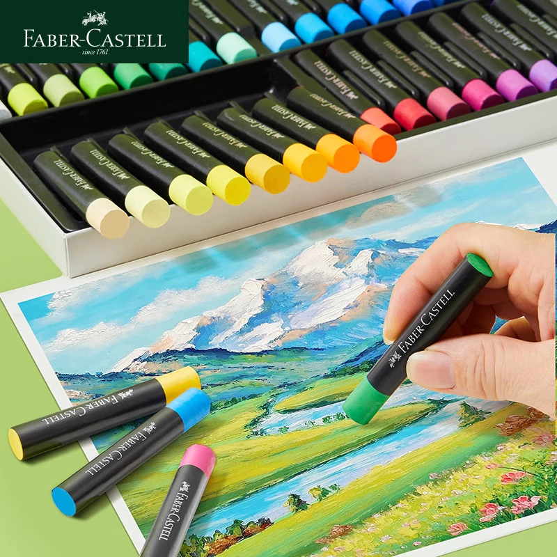 Faber-castell Chuyên Nghiệp Màu Nặng Dầu Pastel Crayon Tranh Màu Pastel Nghệ Sĩ Nghệ Thuật Tiếp Liệu
