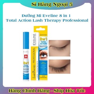 [DATE MỚI] Tinh Chất Dưỡng Mi Eveline 8in1 Total Action Lash Therapy professional của Nga