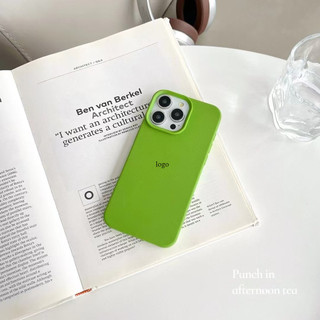 Litchi Họa Tiết Da Kẹo Màu Ốp Lưng Điện Thoại iPhone 16 ProMax 15Pro 15Plus 14 13 12 11 Pro Max Bảo Vệ Toàn Diện Chống Sốc Bảo Vệ Bìa Mềm