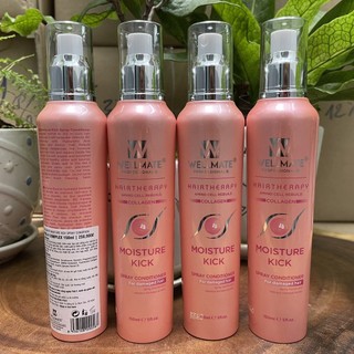 Sữa dưỡng tóc phục hồi chống rối VITAMIN hoa sứ Wellmate Moisture Kick Spray Conditioner 150ml [ TN ]