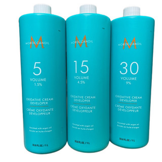 Oxy trợ nhuộm MOROCCANOIL Oxidative Cream Developer 1000ml [ TN ]