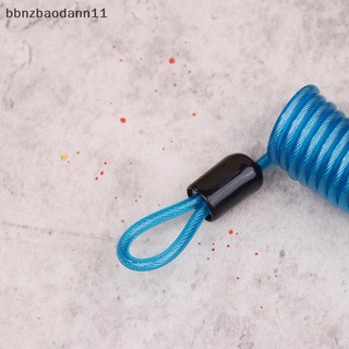 [BBNZDD] 100CM Khóa đĩa phanh xe máy Xe tay ga Nhắc nhở cáp lò xo Túi dây chống trộm Bảo vệ cáp Khóa báo động BVAH