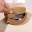 Túi Rơm CPINCP, Túi Xách Ống Hút Tròn Handmade, Túi Đeo Vai Ống Hút Thời Trang Nữ Cô Gái