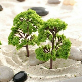 Set 10 Mô Hình Cây Cảnh 9cm Trang Trí