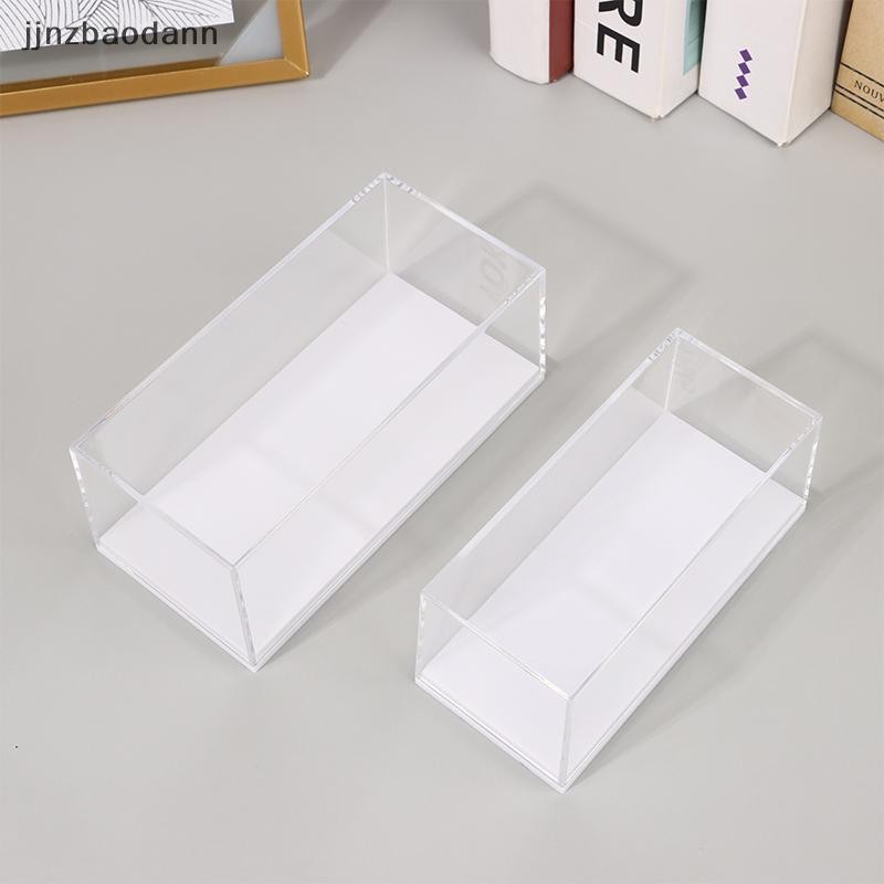 [JJNZDD] Hộp trưng bày mô hình ô tô tỷ lệ 1: 64 Vỏ chống bụi Acrylic trong suốt Vỏ cứng Bộ sưu tập Bảo vệ hình thu nhỏ ELWW