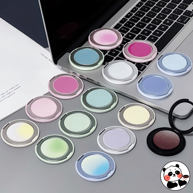 Gradient Màu Kẹo Xoay Tay Cầm Cho MagSafe Từ Hoạt Hình Dễ Thương 3D Cặp Đôi Cô Gái Zootopia Rilakkuma Pinkie Pie Giá Đỡ Điện Thoại Di Động Tok Griptok Giá Đỡ Máy Tính Để Bàn