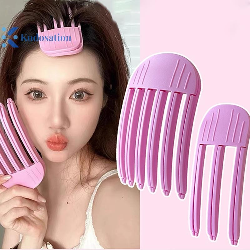 Kudosation Nổ Tóc Lông Tơ Hiện Vật Kẹp Tóc Dành Cho Nữ Đầu Trước Tăng Top Bangs Định Hình Lược