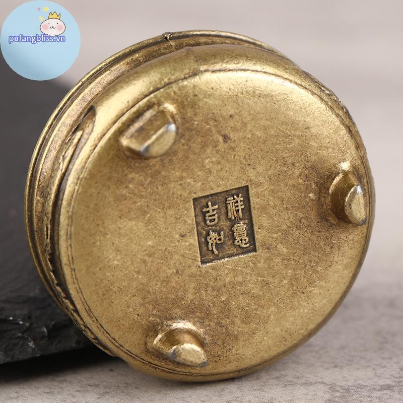 Pufangbliss Dụng Cụ Phật Giáo Lư Hương Sen Hương Hợp Kim Sandal Nhà Nội Thất Trang Trí Văn Phòng Nhà VN