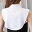 Cổ Giả Trắng Đen Áo Len Áo Sơ Mi Có Thể Tháo Rời Nữ Cotton Ve Áo Áo Top Nữ Quần Áo Phụ Kiện VN