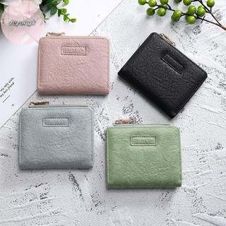 Deyangk Retro Đa Năng Ví Dành Cho Nữ Thời Trang Bé Gái al ID Giá Đỡ Chất Lượng Cao Dây Kéo Thẻ Đựng Tiền Xu Đơn Giản VN