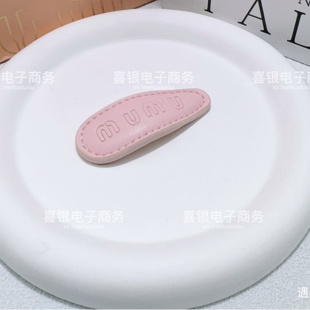Kẹp tóc chữ cái viền dầu, chất lượng cao, phong cách thời trang dễ phối