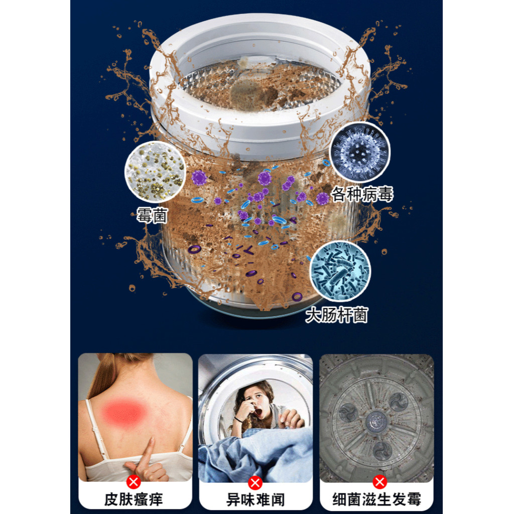 Bàn chải làm sạch đa năng cho máy giặt trống Bàn chải tay cầm dài đặc biệt Làm sạch xi lanh bên trong của máy giặt Dụng cụ máy giặt không tháo rời