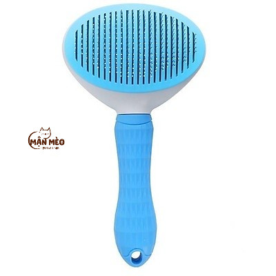 Lược chải lông cho mèo cao cấp có nút bấm đẩy lông