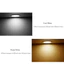 Oimg LED Driver-free Downlight 220V Đèn trần nhúng 5W 9W 12W 15W 18W Màu trắng / ấm / Đèn ba màu