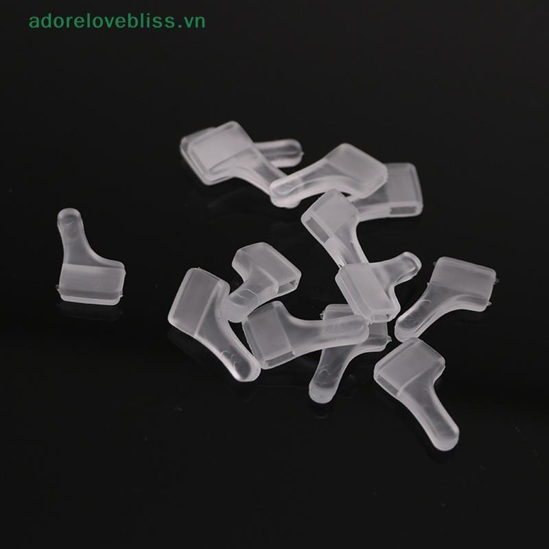 THÊM 1 Cặp Kính Chống Trơn Trượt Móc Tai Đầu Kính Mắt Cầm Đền Silicon Chống Trượt Giá Đỡ Kính Khung Chân Tay Phụ Kiện BSS