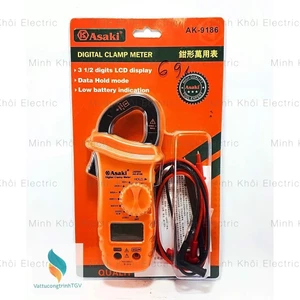 Ampe kìm Asaki AK-9186,ampe kìm điện tử Asaki,đồng hồ kẹp dòng đa năng, ampe kềm Asaki,ampe kềm điện tử,đồng hồ đo điện