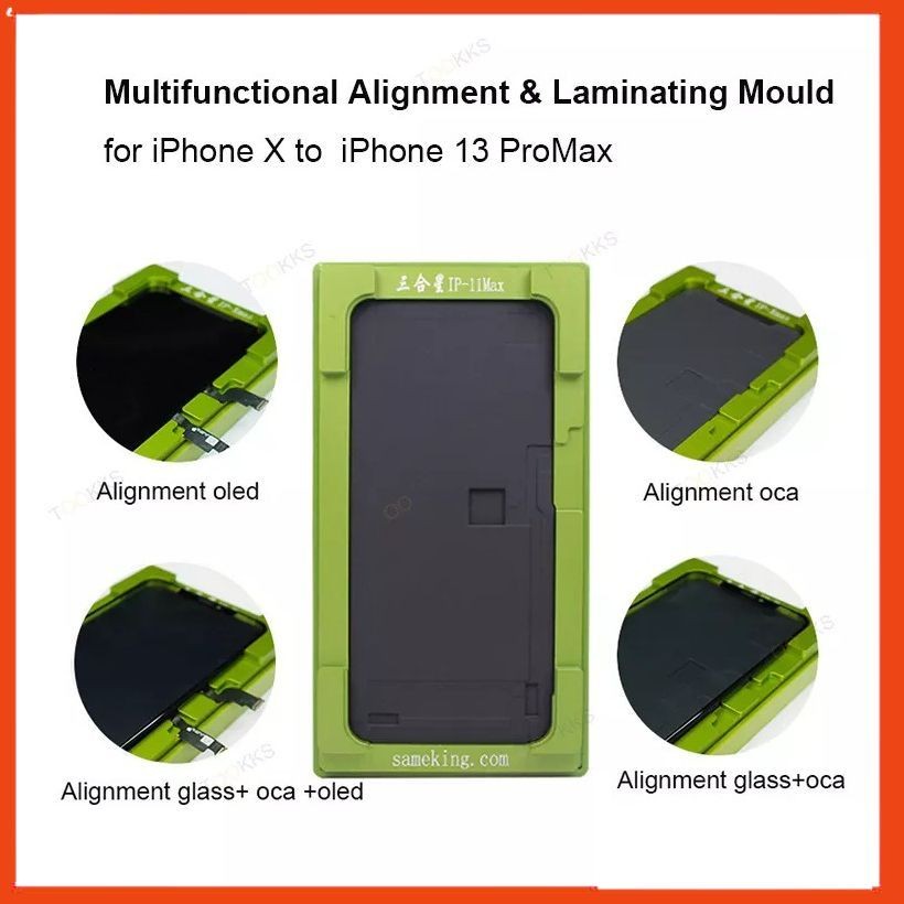 [DCSC] Khuôn ép kính iPX đến 14 Pro Max Sanheking