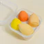 4 Bộ Làm Đẹp Trứng Trang Điểm Miếng Bọt Biển Kem Nền Trang Điểm Với Hộp Trứng Hoàn Hảo Cho Mặt Kem Bột