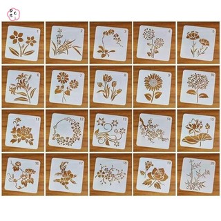 20 Chiếc DIY Cây Vẽ Nhanh Stencil Mẫu Nghệ Thuật Nghệ Thuật Graffiti Stencils Cho Tranh Treo Tường Canvas Trang Trí Nhà