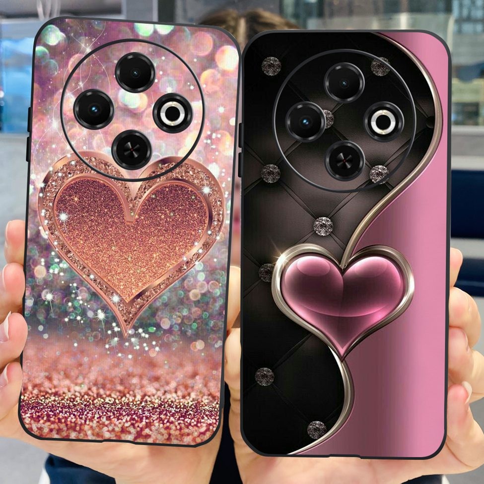 Vỏ Tecno Spark 30C k15 k15n Sang Trọng Dễ Thương Ngộ nghĩnh Mát Silicon Thẩm Mỹ Vỏ Điện Thoại Spark 30C Tecno kl5 kl5n Ốp Lưng