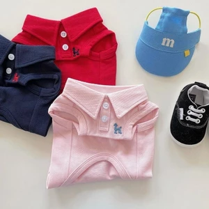 Chó Polo Áo Sơ Mi Quần Áo Chó Con Nhỏ Shih Tzu Quần Áo Mèo