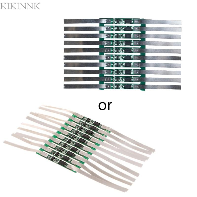 Kikin 10 Chiếc 1S 3A BMS PCB Cho Bảng Bảo Vệ Cho 3 7V 18650 Li-Ion Lithium