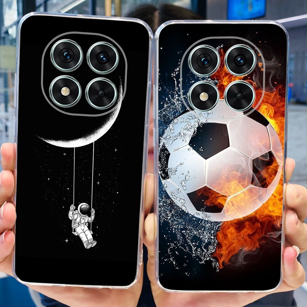 Ốp lưng Xiaomi Poco X7 Thẩm mỹ trong suốt Phim hoạt hình dễ thương Ốp lưng TPU mềm Poco X7 Vỏ điện thoại trong suốt