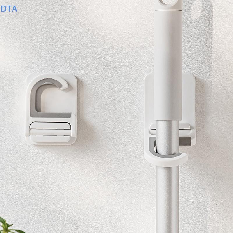 DTA Treo Tường Cây Lau Nhà Kẹp Giá Đỡ Bàn Chải Tự Dính Cây Lau Nhà Móc Treo Giá Tổ Chức Nhà Bếp Phòng Tắm Lưu Trữ Móc Đa Năng PO