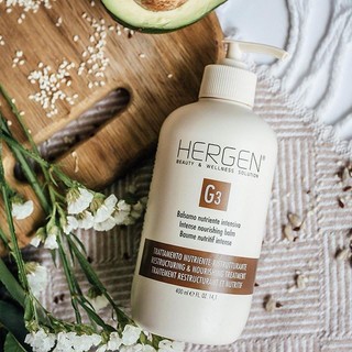 Mỡ dưỡng xả khô cân bằng pH Hergen G3 Intense Nourishing Balm 400ml [ TN ]