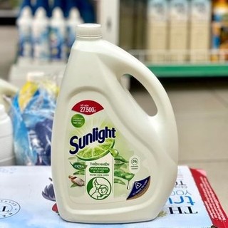 Nước Rửa Chén Bát Sunlight Can 3,6kg Can Vàng/Trắng