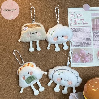 Deyangk Dễ Thương Sushi Bánh Bao Thực Phẩm Búp Bê Móc Khóa Bé Gái Hoạt Hình Nhồi Bông Mềm Sang Trọng Móc Khóa Túi Nữ Phụ Kiện VN
