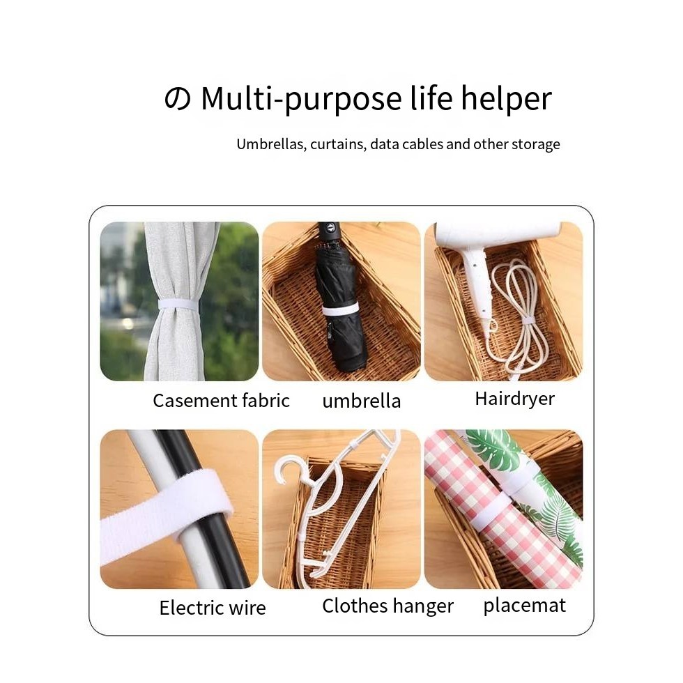 Mới 5M Cáp Nhà Tổ Chức Quản Lý Cáp Dây Cuốn Băng Tai Nghe Chụp Tai Dây Chuột Quản Lý Quan Hệ Bảo FE123