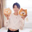 Đồ chơi sang trọng Kawaii Mèo Bánh Quy hoạt hình, móc khóa mặt dây chuyền, trang trí máy tính để bàn, quà tặng sinh nhật/Giáng Sinh