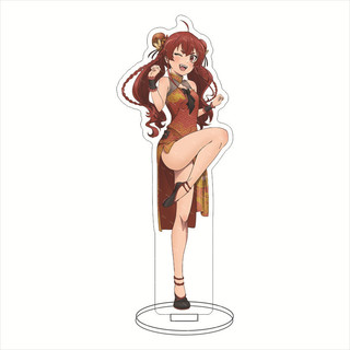 Móc Khoá, Mô Hình Standee Anime Thất Nghiệp Chuyển Sinh Rudeus Erisu Sylphiette Anime Trang Trí Bàn Học, Làm Việc