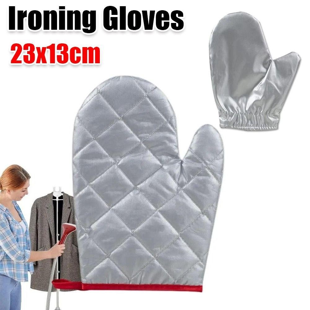 Găng tay chống hơi nước SLICELLIFE, Găng tay ủi chịu nhiệt chống bỏng, Găng tay lò nướng chống thấm nước dày