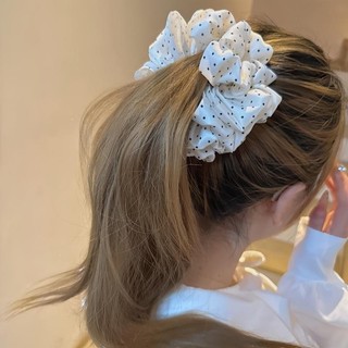 Kẹp tóc cổ điển chấm bi kiểu Pháp