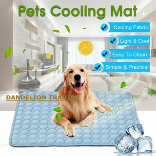 [DELION] Chiếu điều hoà cho chó mèo mùa hè mềm mại cho thú cưng Ice Pad Sofa Thảm giặt thoáng khí cho chó nhỏ vừa lớn mèo