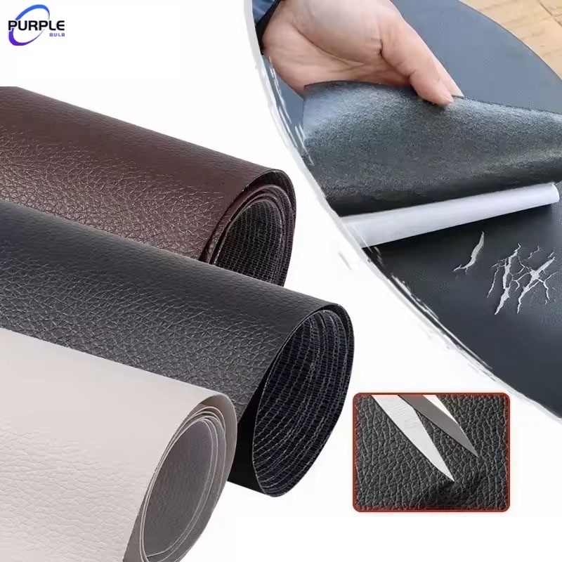 Tự Dính Da Sửa Chữa Băng Miếng Dán Sofa Ghế Sofa Nội Thất Ghế Ô Tô Có Thể Cắt Được Refinisher Miếng Dán Cho Nhà Hàng Gia Đình