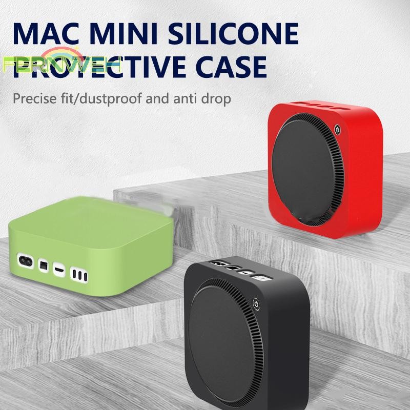 [Fernweh] Vỏ bảo vệ máy tính để bàn đầy màu sắc cho M4 M4 Pro 2024 Vỏ bảo vệ silicon [MỚI]