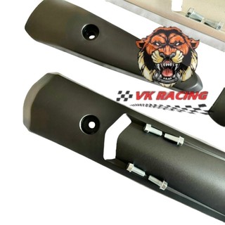 Ốp pô che pô spark sirius - exciter - 2 miếng - tặng 4 con ốc