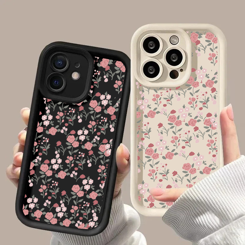 Ốp điện thoại hình hoa hồng thời trang mới cho Google Pixel 9 8 7 Pro 5G Pixel 7A 8A 9 Pro XL Vỏ điện thoại TPU silicon mềm chống sốc mờ