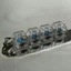 Bàn phím ngón tay SMILE, 3 / 4 / 9 Phím Keycap Fidget Móc khóa, Nút chìa khóa Giảm căng thẳng Vượt qua thời gian Đồ chơi giải nén Người lớn