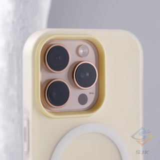 Ốp lưng Macaron từ tính siêu mỏng cho iPhone 11 / 12 / 13 / 14 / 15 / 16 Pro Max & Plus | Vỏ silicon có thể tháo rời 2 trong 1 | Ốp lưng chống sốc mờ