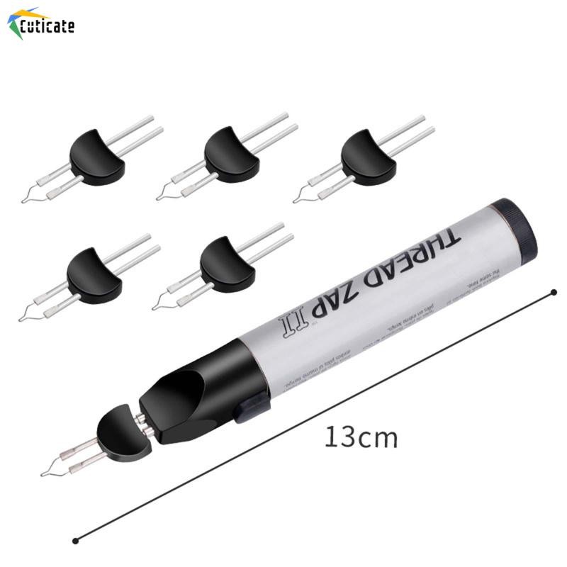 Cuticate Thread Burner Tool String Burner Dụng cụ cầm tay Bút hàn sáp cho Polyester Waxed Thread Hobby Art