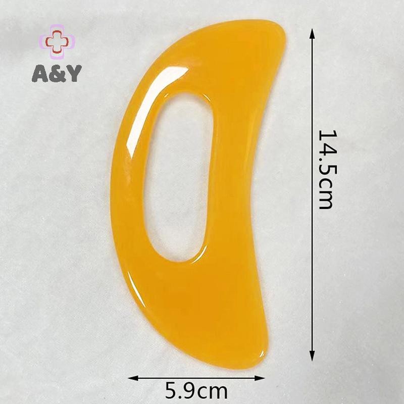 A & Y 1 Bảng Guasha Đá Tự Nhiên Nhựa Tổng Hợp Scpy aping Board Công Cụ Massage.
