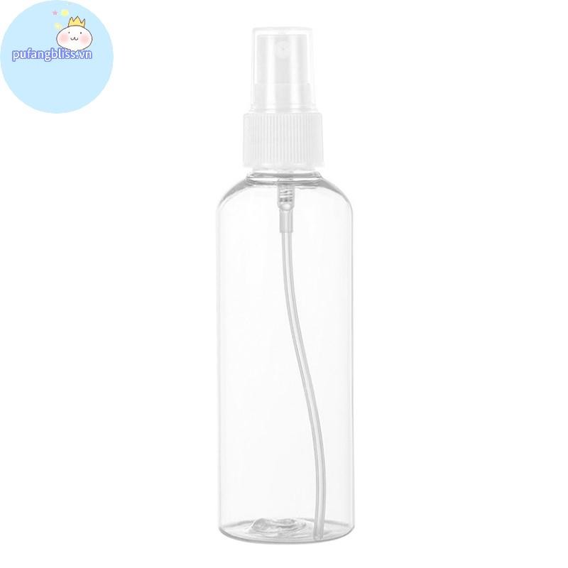 Pufangbliss 30 / 50 / 100ml Chai trong suốt Hộp đựng du lịch di động VN